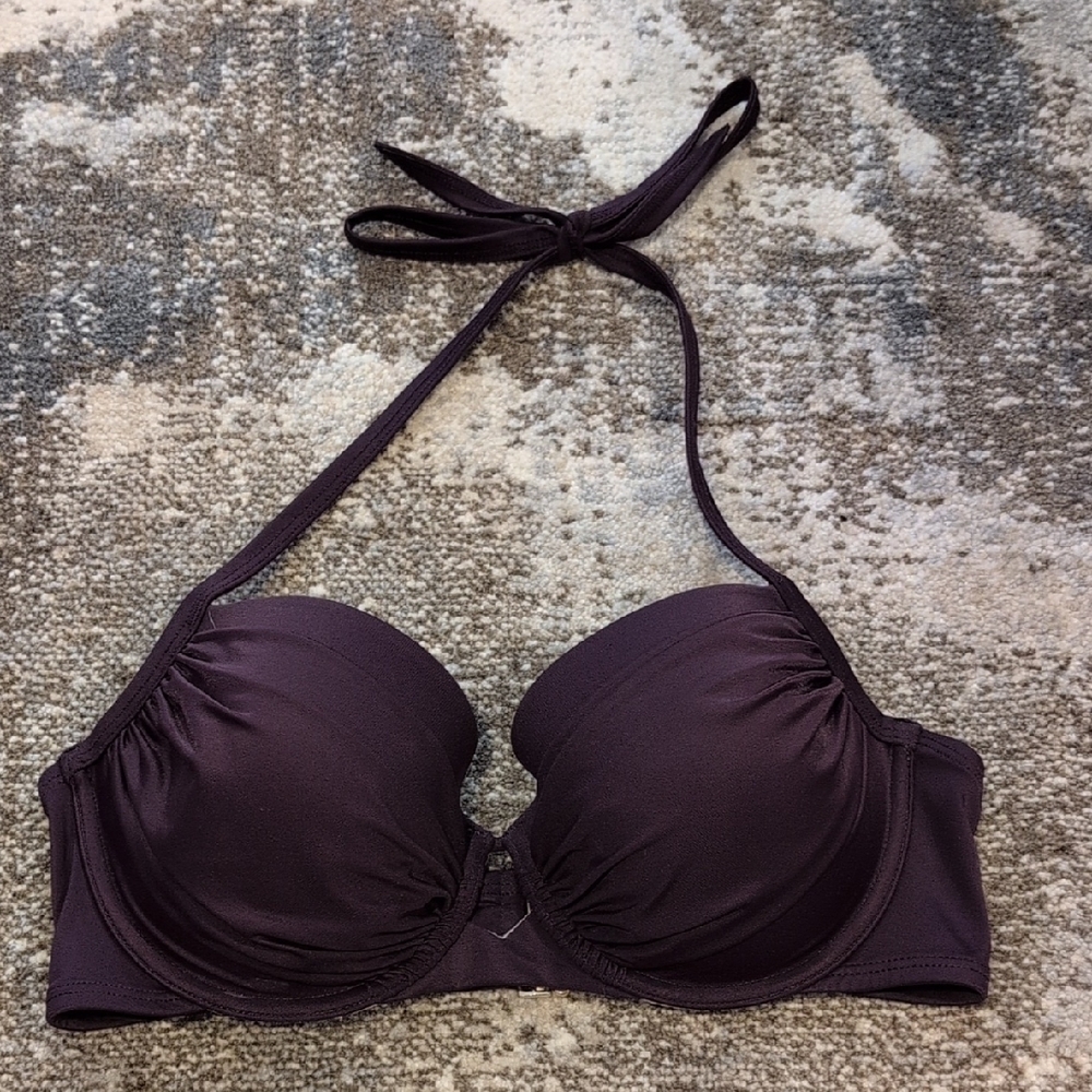 Elegant Women's Halter Bra - Purple
